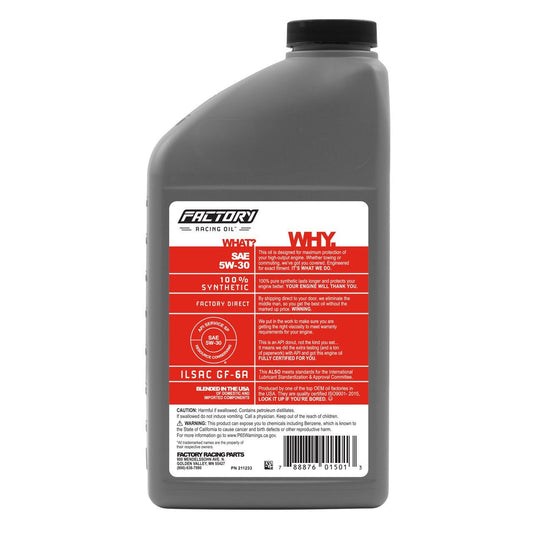 Oil Change Kit For Chrysler Grand Caravan 2000, Imperial 1990-1993, New Yorker 1990-1993, Sebring 1996-2007, Voyager 2000 5W-30 Full Synthetic Oil - 5 Quarts