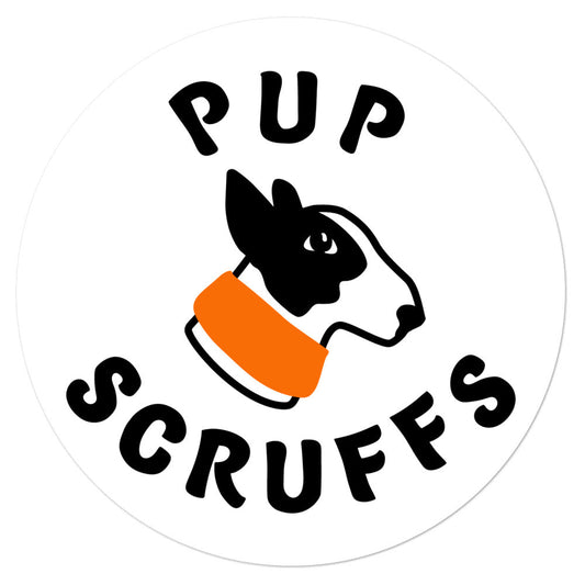 Pup Scruffs Sticker